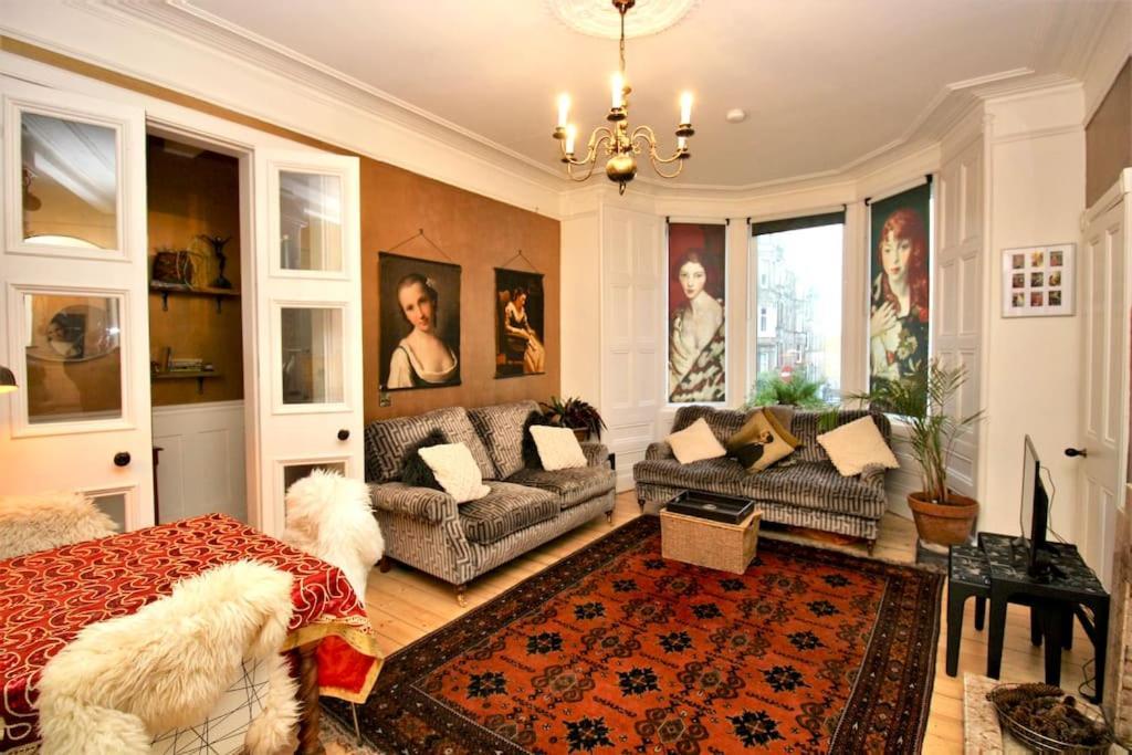 Apartmán Holyrood Park: Lush & Arty 2 Double Bed Flat EDI Exteriér fotografie