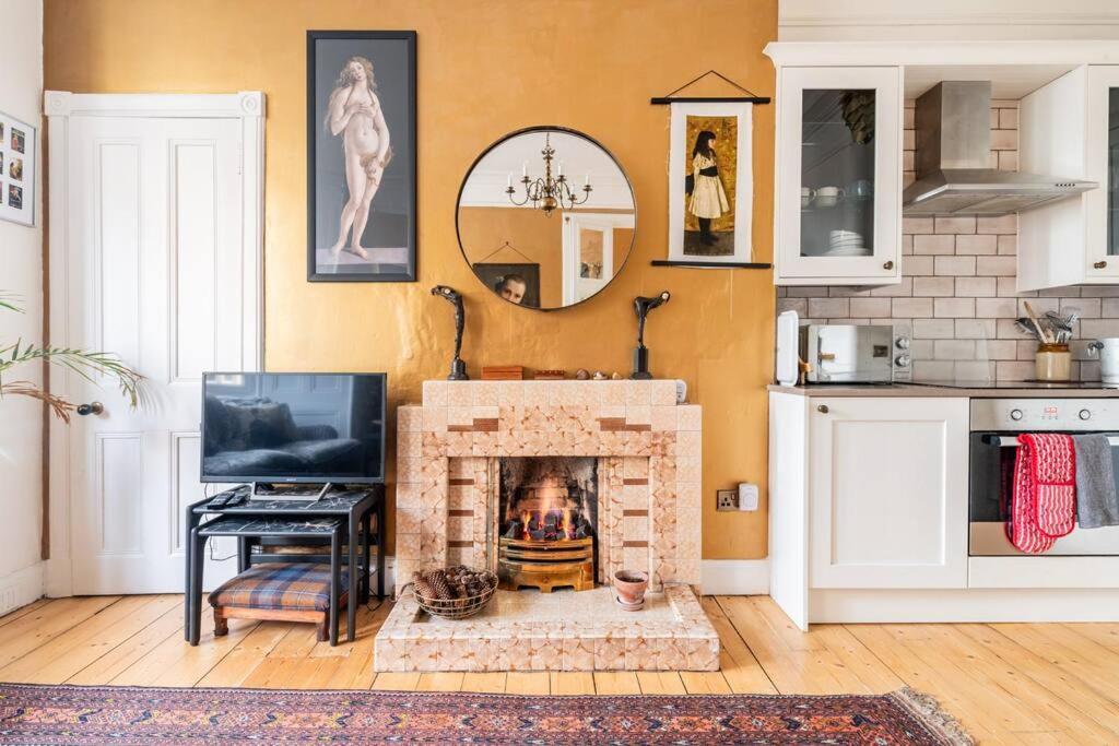 Apartmán Holyrood Park: Lush & Arty 2 Double Bed Flat EDI Exteriér fotografie